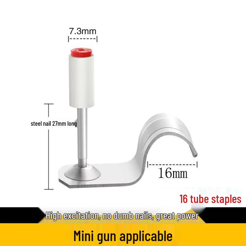 Compact Multi-Function Nail Gun with Integrated Fasteners