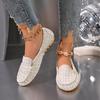 New Sexy Outerwear Leopard Print Flat Pointed Toe Casual Comfortable Walking Shoes Loafers Flats Casual Women Shoes