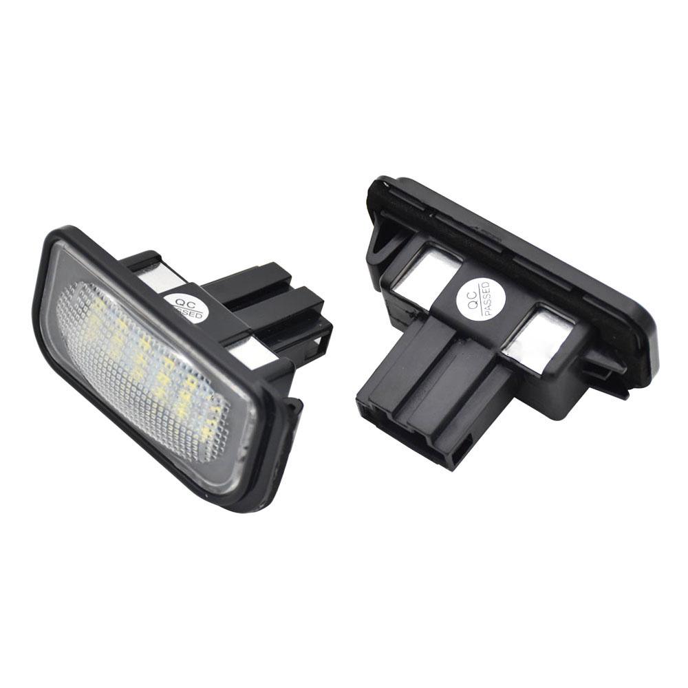 For 2004-2008 Chrysler Crossfire Xenon White LED License Plate Light Lamp 1 Pair