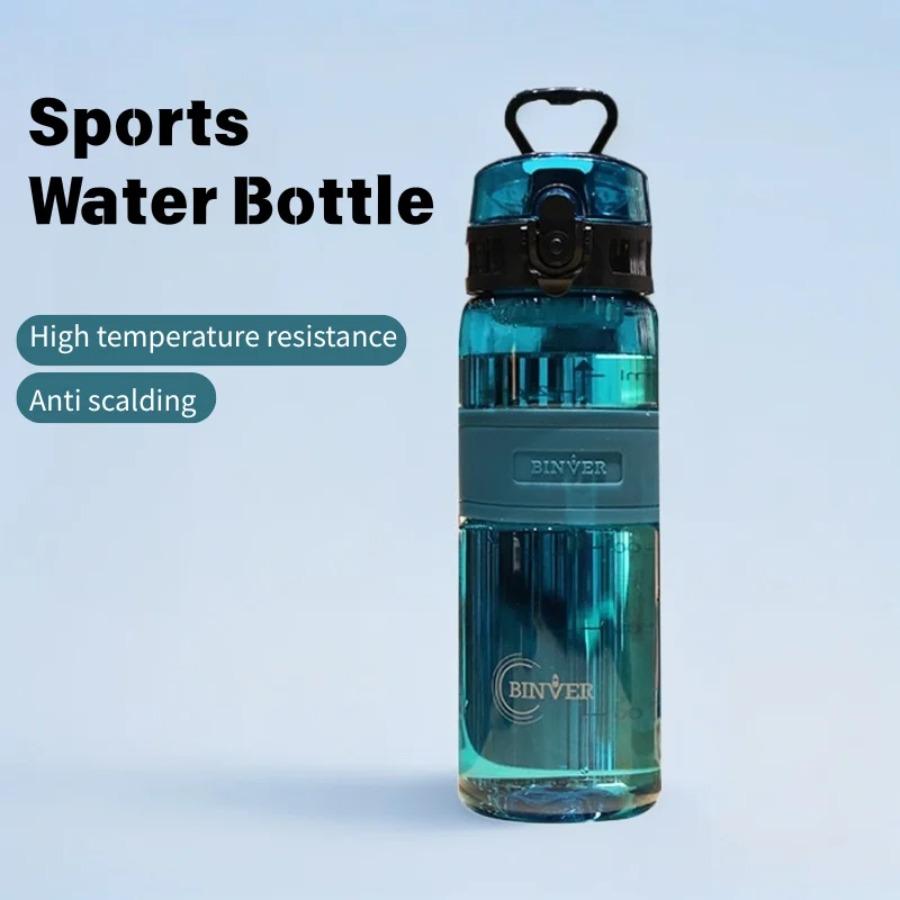 500ml Large Capacity Plastic Water Bottle Leak-proof Anti-fall Drinkware Portable Outdoor Sports Water Bottle for Kid Gym Travel