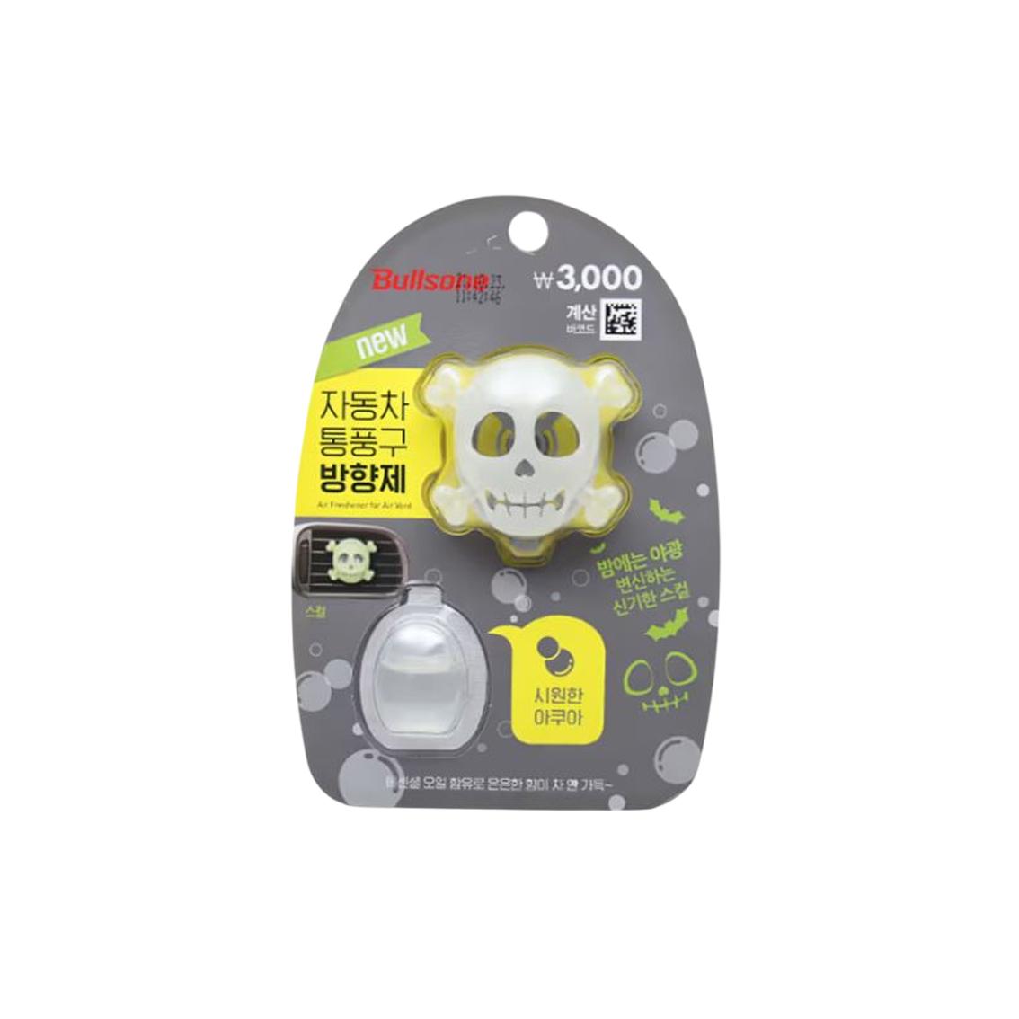 Сделано в Корее Bullsone Автомобильный ароматизатор-персонаж 3 вида чёрный