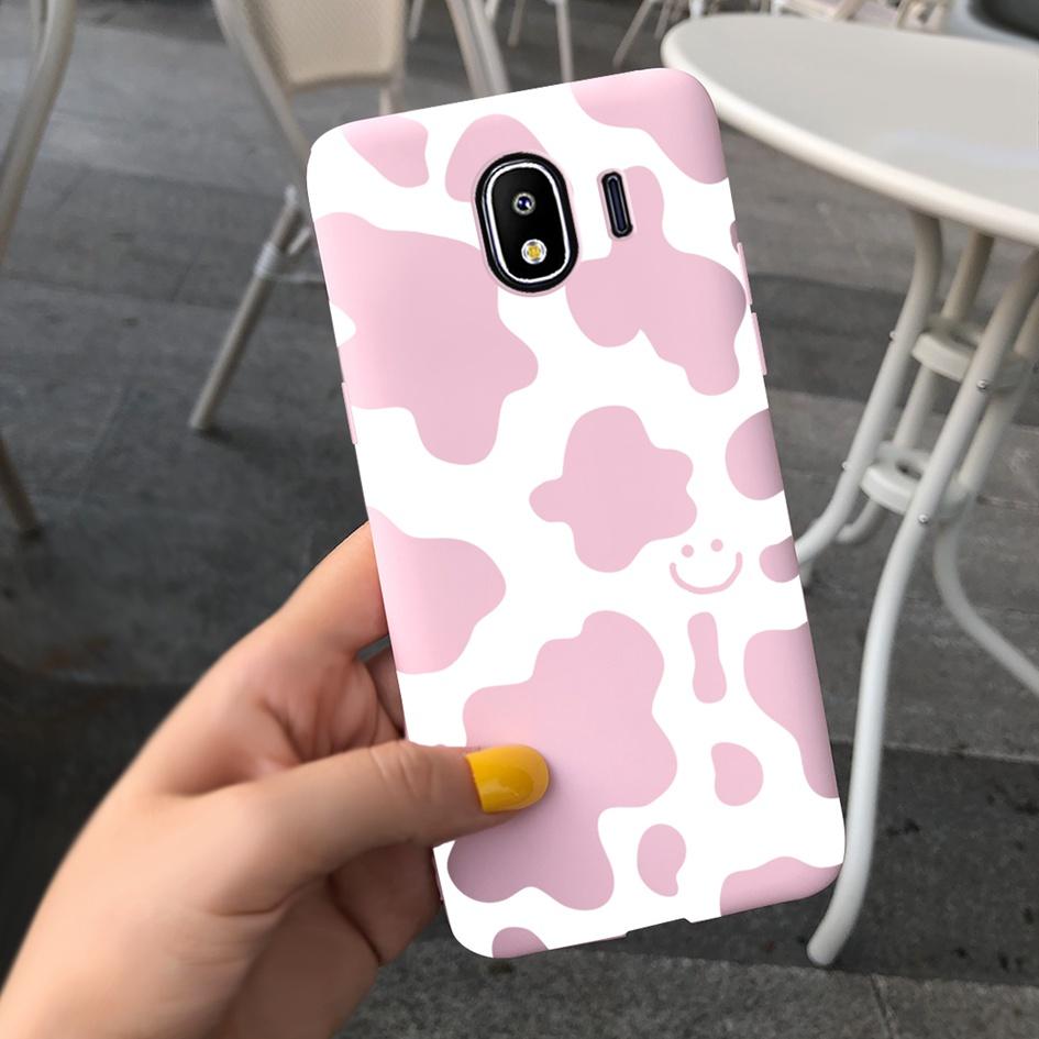 For Samsung Galaxy J4 J6 2018 EU Case SM-J400F J600F Lovely Cartoon Protective Skin Cover For Samsung J4 2018 J 4 J 6 Soft Coque