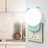 LED Night Light Bedsides Lamp Night Light EU US UK Plug Lamp Gift For Home Bedroom Kitchen Children Corridor Cute Night Lamp