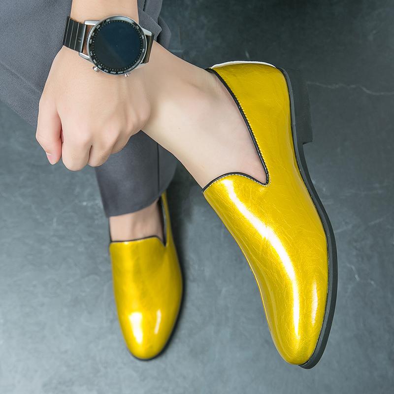 Mens Shoes Leather Male Men's Men Oxfords Dress Shoes for Men Luxury Designer Loafers Platform Men Leather Man