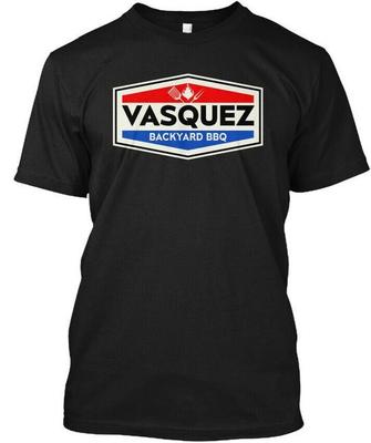 Vasquez Hinterhof BBQ T-Shirt Hergestellt in den USA Größe S bis 5XL