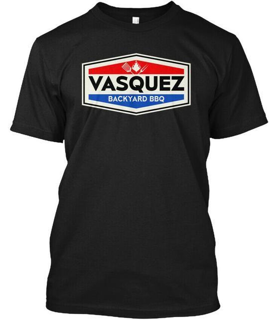 

Vasquez Backyard Bbq T-Shirt Made in the USA Size S to 5XL 2XL