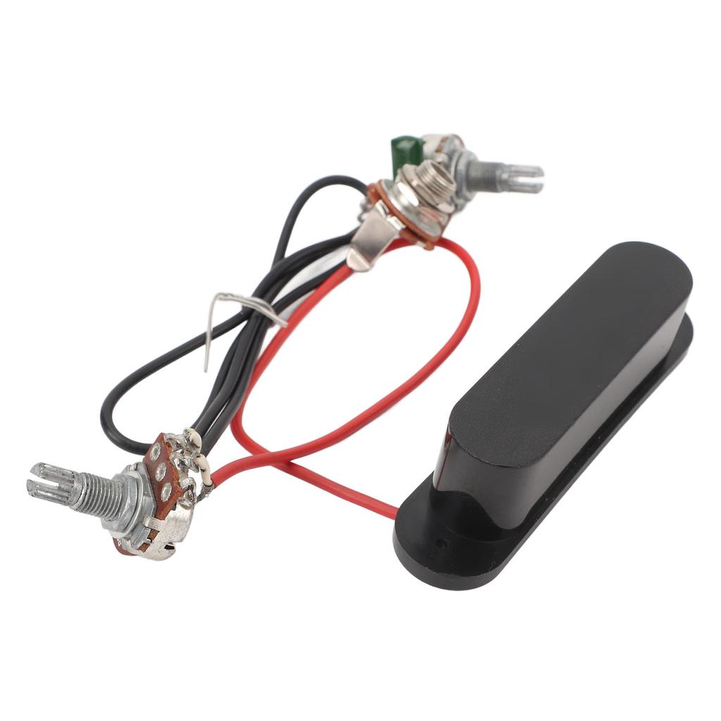 6 String Guitar Pickup Wiring Harness 500k Prewired Single Coil Pickups with Volume Tone Control for