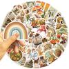 10/30/50PCS Vintage Animal Mushroom PVC Sticker Aesthetic Stationery DIY Decoration Scrapbooking School Supplies