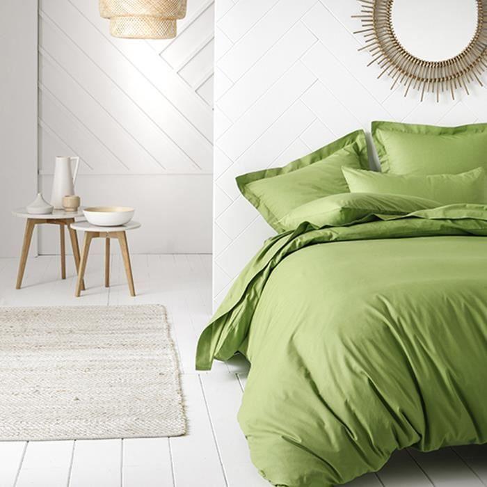 Taie de traversin - INTIMITY - Bambou - 100% coton - Rectangle - Lit 1 ou 2 places