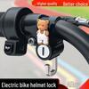 Diebstahlschutz für Motorrad- und E-Bike-Helm und Akku