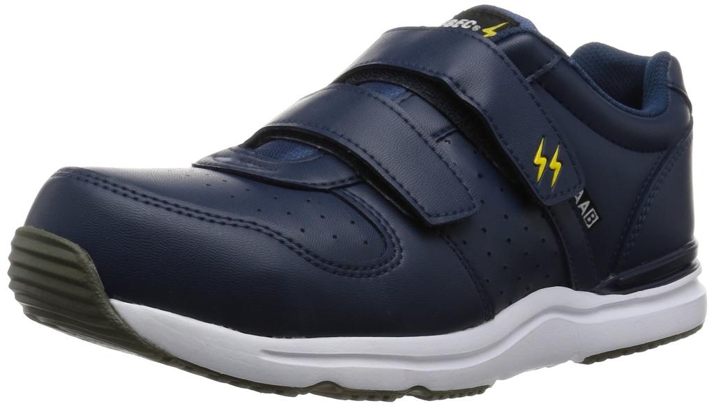 Xebec Safety Work Shoes 85111 JSAA Class Shock Size Sneakers, B, Anti-Static, Absorbing, Stabilizer, Navy, 23.0cm