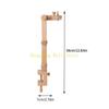 KX4B Adjustable Rotated Embroidery Hoop Stand 360 Degree Rotating Embroidery Frame Stand Stitching Hoop Stand