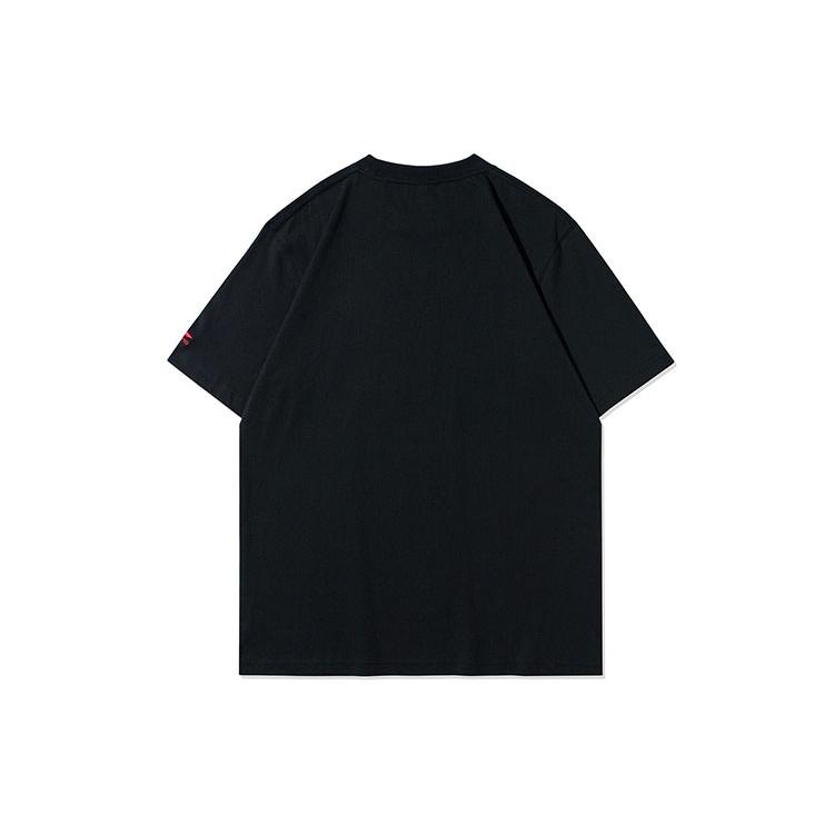 Li Ning Sports Life Collection T Shirt Men's Black AHSRC03-4