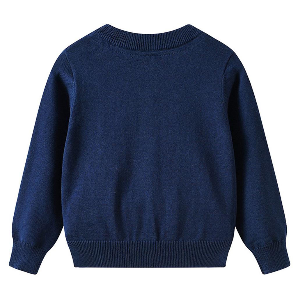 Children's Fashion Casual Cardigan Knitted Long Sleeve Top