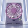 5-Speed Adjustment Portable Desktop Fan Ultra Slim Design Table Air Cooler  Travel