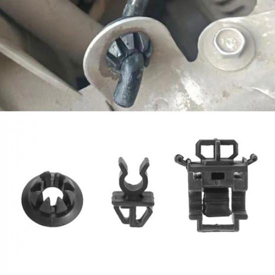 3X Car Clip Hood Rod Holder Opener Stay Grommet Clips For Honda Accord Odyssey