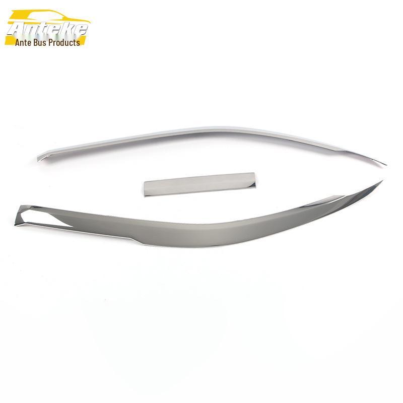 Compatible Stainless Steel Front Bumper Trim for 21 IX35 Models - Anti-Scratch Decorative Lip Spoiler