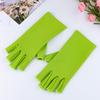 Gloves For Gel Nail Lamp Shield Gloves For Gel Manicure Fingerless Glove Nail for Protection Radiation