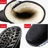 WOTTE Men Boots NEW Winter Shoes Men Warm Snow Boots Mid-calf Men Winter Shoes Thick Plush 30% Wool Outdoor Winter Boots