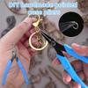 High Carbon Steel Chain Tweezer Nose Plier 5-inch Size Precision Tool  Wire Hand Tools