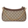 Gucci Ophidia GG Small Handbag Beige/Ebony Supreme Women Shoulder_bags Tan 735132-FABLE-9442