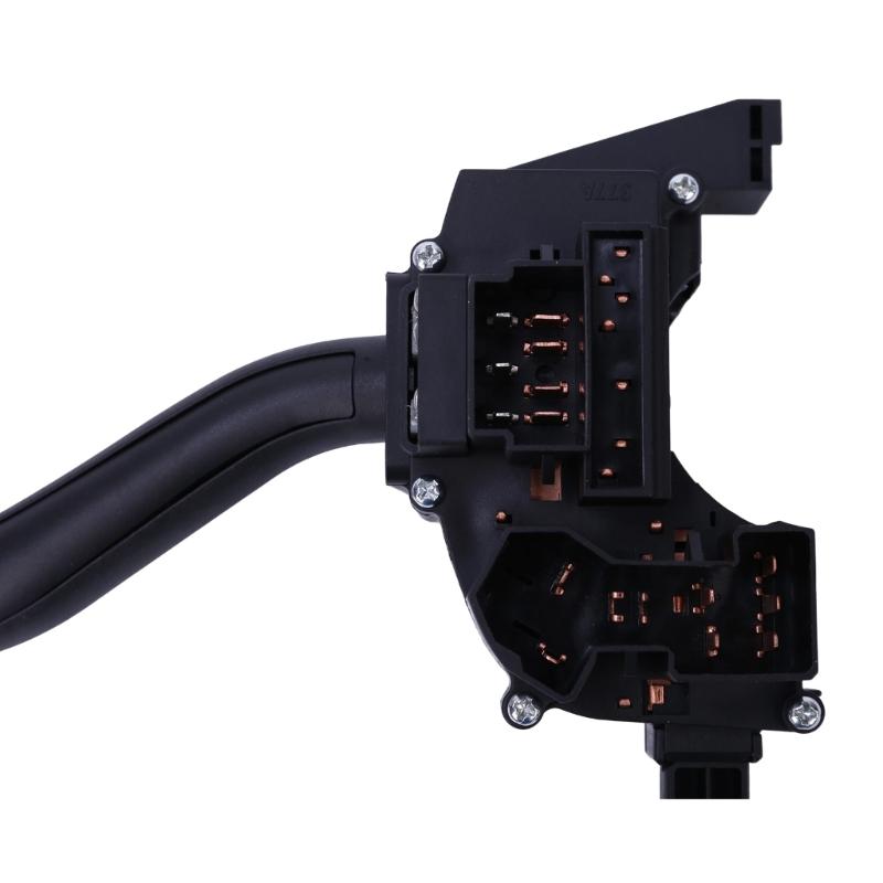 Steering Column Turn Signal Wiper Control Assembly, F65Z13K359AA F85B13K359CA Light Stalk Replacement Unit with Rear Terminal Layout and ABS Housing