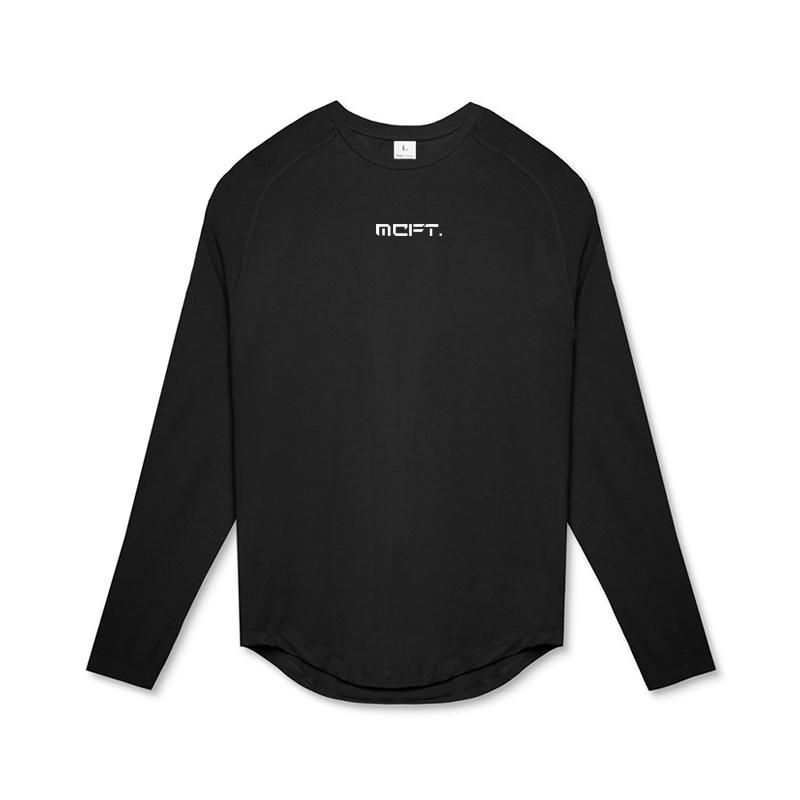 Muscleguys Autumn and Winter Bottoming Compression Clothing Men's Training Running Fitness Breathable Quick-drying T-shirt