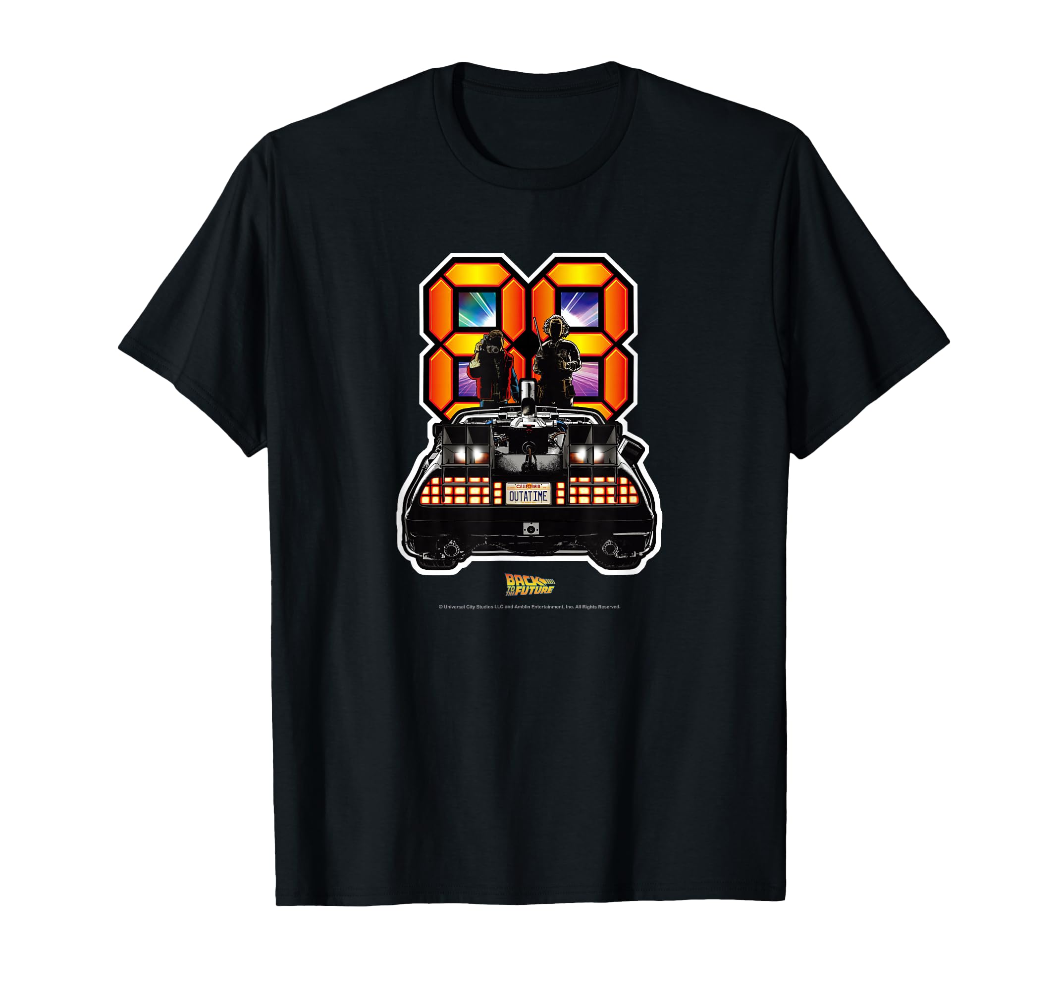 

Back to the Future 40th Anniversary 88 Mile T-shirt