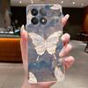 Phone Case For Poco F6 Pro Redmi K70 Pro K70E Case Aesthetic Shell Luxury Fashion Butterfly Flowers Soft TPU Back Clear Cover