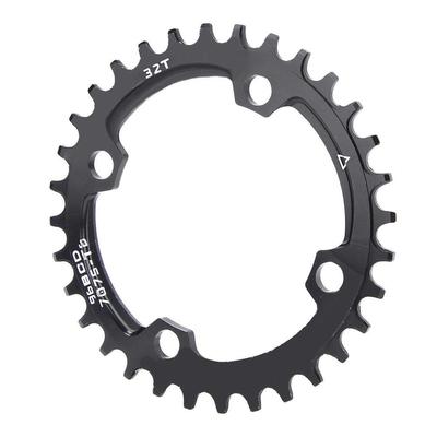 Bicycle Chainring 96BCD Bicycle Narrow Wide Round Chainring Repair Chainring for Mountain Bike Durable Replacement (32T)