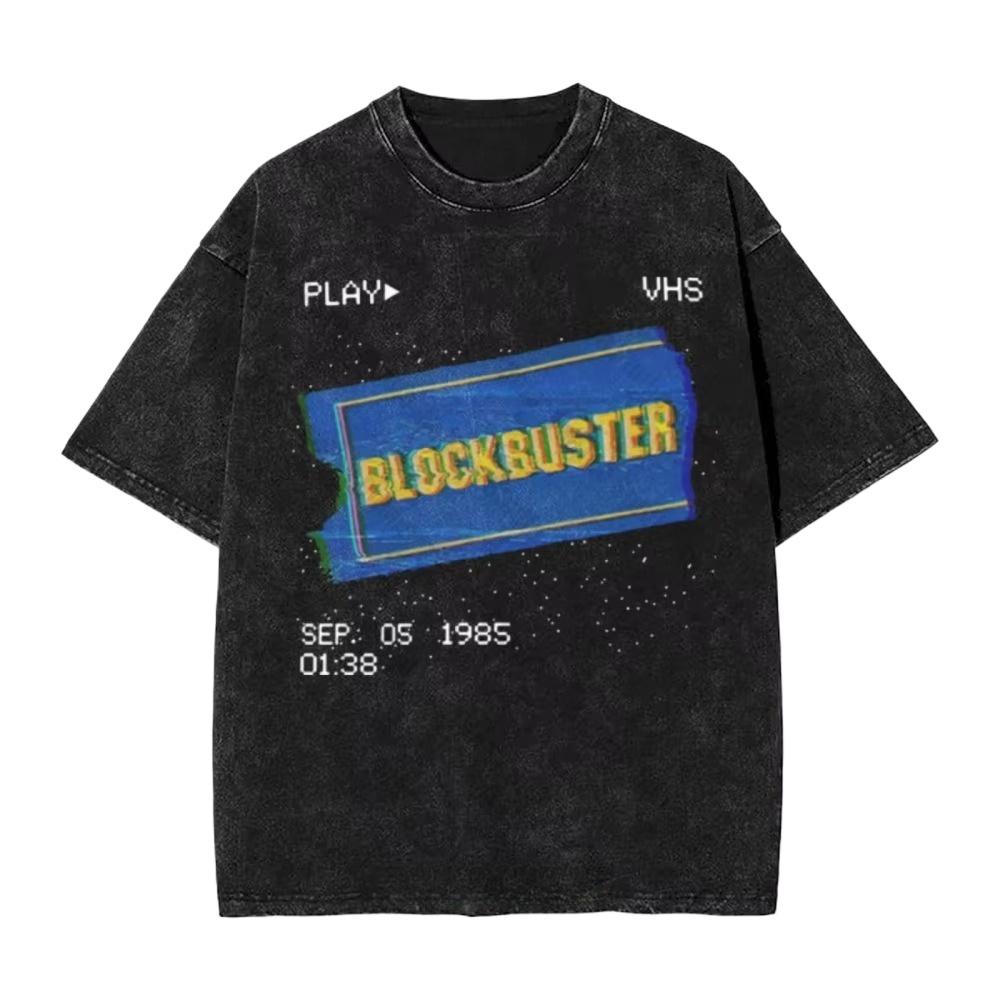 Blockbuster Video Games Vintage Store Vintage Oversized T-Shirt S