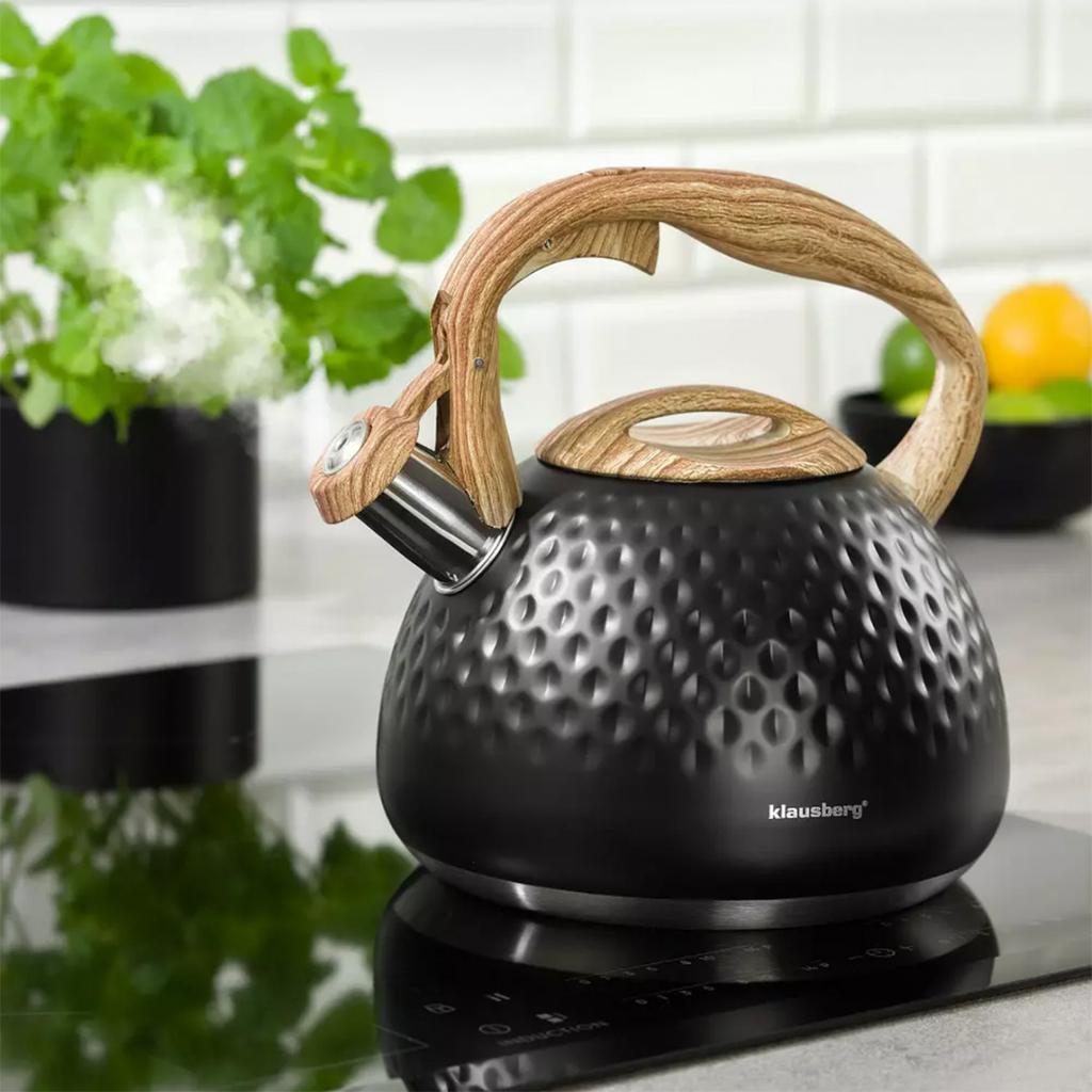 KLAUSBERG KB-7562 WHISTLING KETTLE 2.8L