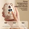 Electric Hand Warmer Smart Temperature Control Mini Digital Display Hand Warmer Portable Three-speed Adjustment