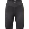 Knit Training Slim Fit Mid Rise Fitness Shorts Women Shorts Black HT4921