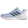 Adidas novaflight 2 indoor court shoes breathable blue