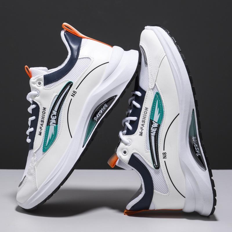 Men's Shoes Spring New Low-top Mesh Breathable Casual Dad Shoes Student Platform Fashion Sneakers