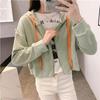 Women's 2024 Korean-Style Loose Hooded Sweatshirt Jacket