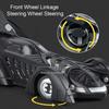 Large 1:18 Batmobile 1995 Car Model Toy Alloy Diecast Sound Light Spray Shock Absorption Vehicle Models Collectible Item