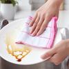 Extra Thick 8 Layer Cotton Gauze Dish Cloth Reusable Washable For Kitchen Cleaning Car Detailing 12pcs Cleaning Wipes