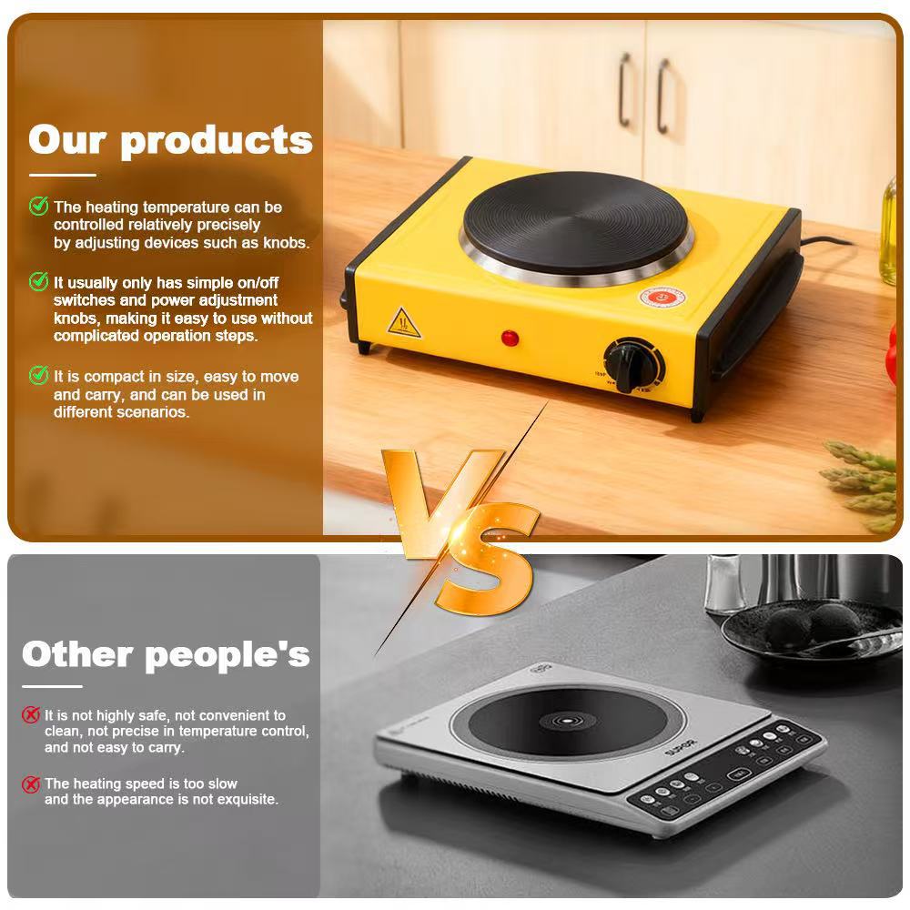 UL FCC CE ROHS electric stove Arabic electric stove charcoal pointer small electric stove