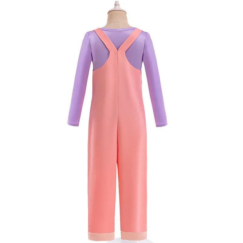 New Game The Amazing Digital Circus Jax Cosplay Costumes Kids Girl Jumpsuit+Gloves For Party Dress Up Halloween Carnival Costume