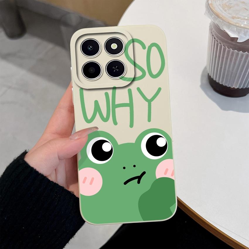 Für Huawei Honor X6C X7C 400 Pro Lite Handyhülle Hübsche rosa Wolkenmuster Flüssigsilikon Neu aufgerüstete Fallschutz-Schutzhüllen Für Huawei Hülle