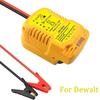 Jumper Cables for Dewalt 18V 20V Li-ion Battery DCB200 DCB204 11AWG Car Jump Starting Adapter Automotive Emergency Jumper Cables