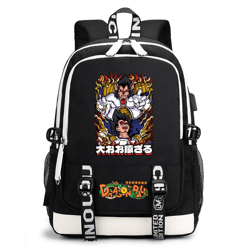 Anime Dragon Ball Backpack for School Casual Daypack for Kids Teenagers Students Boys Girls Everyday Use