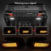 Left & Right Rear LED Tail Light Assembly PMMA 1 Pair PMMA Accessory Fit For CAN-AM Maverick MAX Turbo RR - XDS SAS 2025 2026