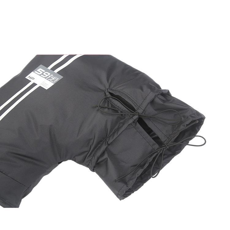 Electric Bicycle Winter Handlebar Cover: Waterproof, Windproof, Thick Fleece Gloves for Cold-Proof Riding