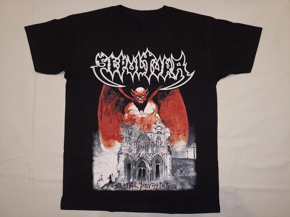SEPULTURA Bestial Devastation Футболка Лучший Подарок Для Друзей Хлопок T1621 Унисекс Футболка XXXXL