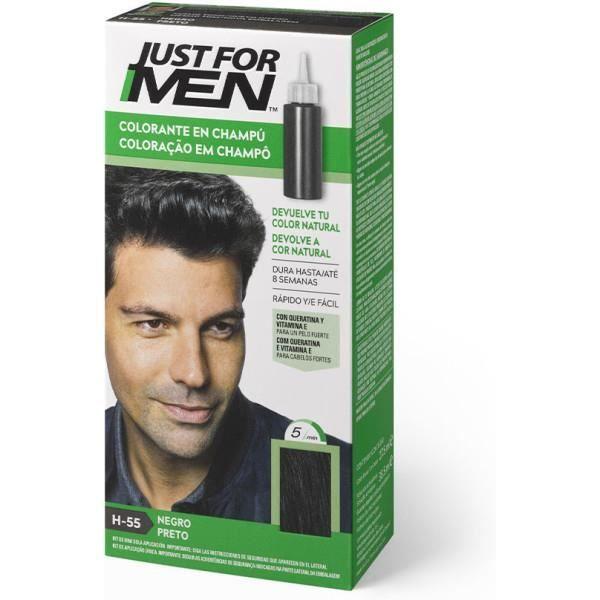 Colorant pour cheveux Just For Men - Noir - Sans ammoniaque - Tous types de cheveux - 30 ml