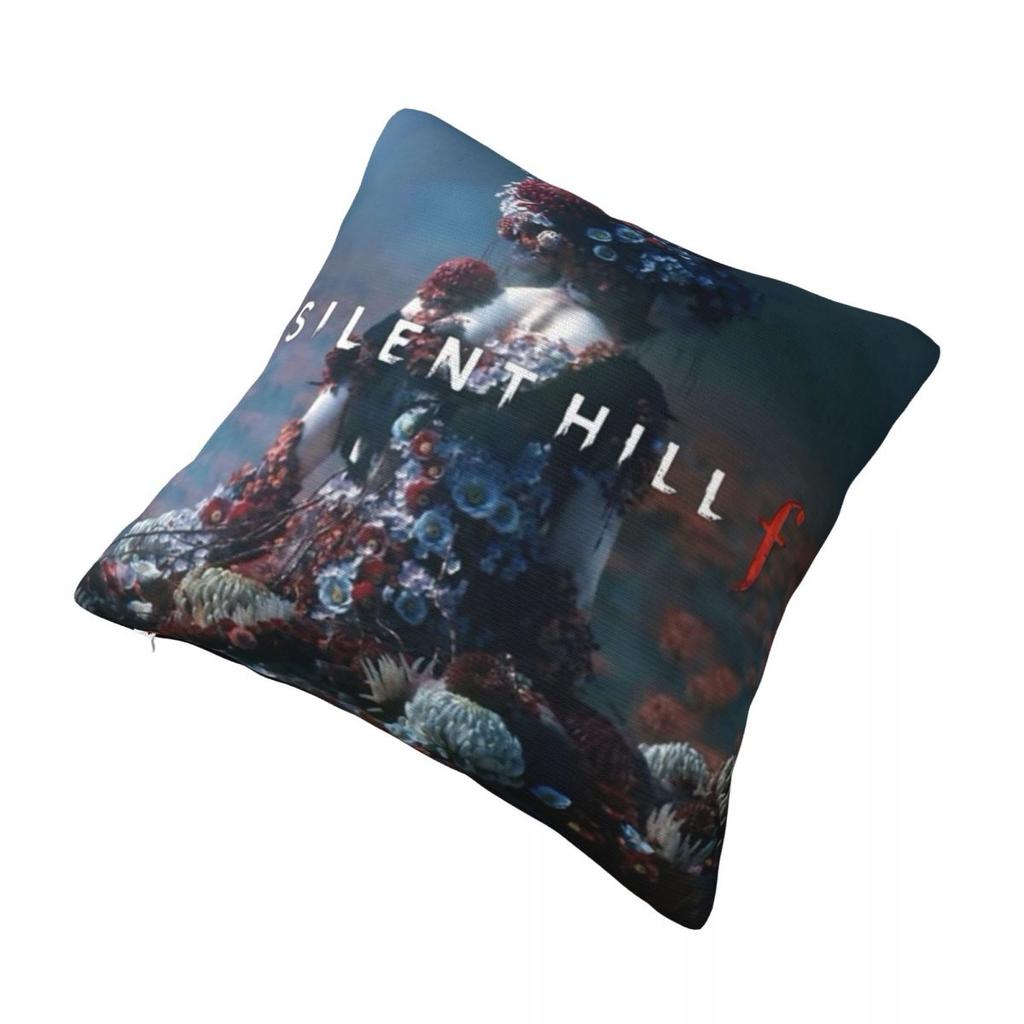 Pillow Case Silent Hill F Game Soft Pillow Cover Kawaii Cushion Cover Graphic Pillowcases For Wedding Party Home Decor