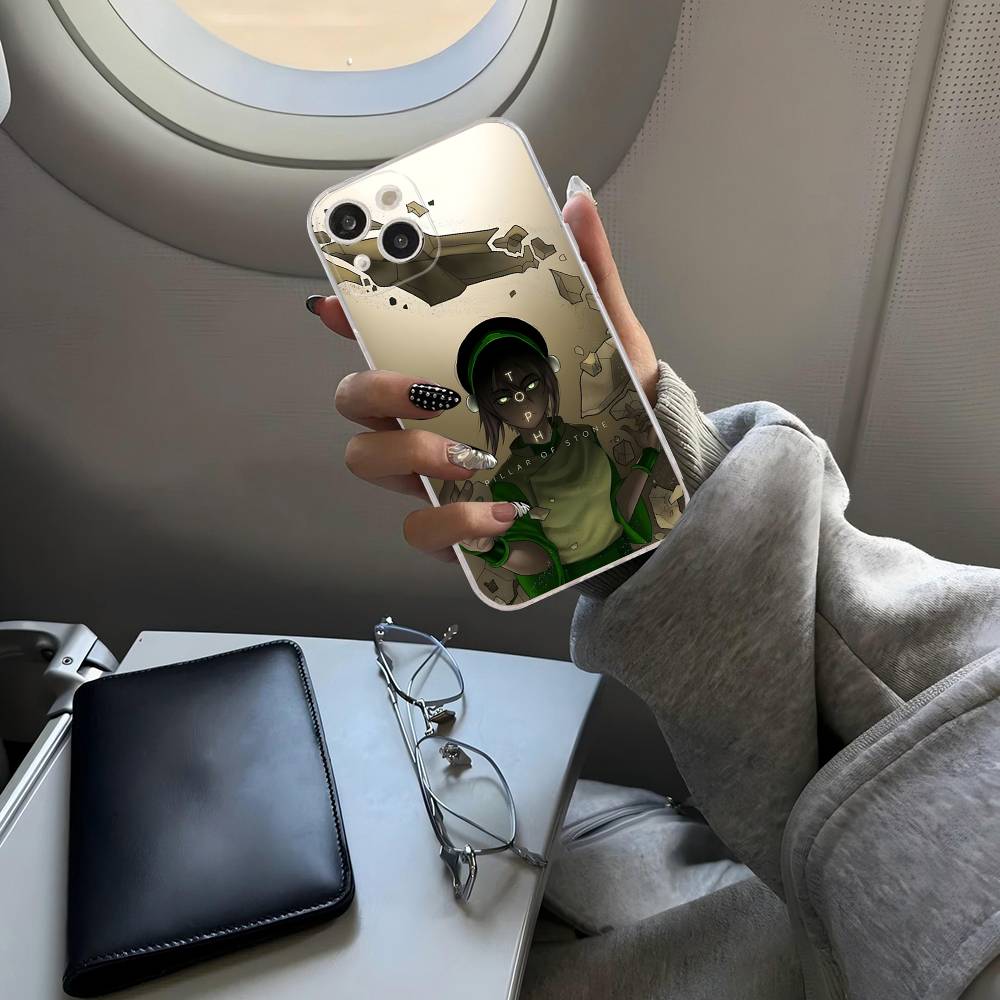 

A-avatar The Last Airbenders Transparent Phone Case For IPhone 16 15 14 13 12 11 Pro Max Plus Soft Cover iPhone 12